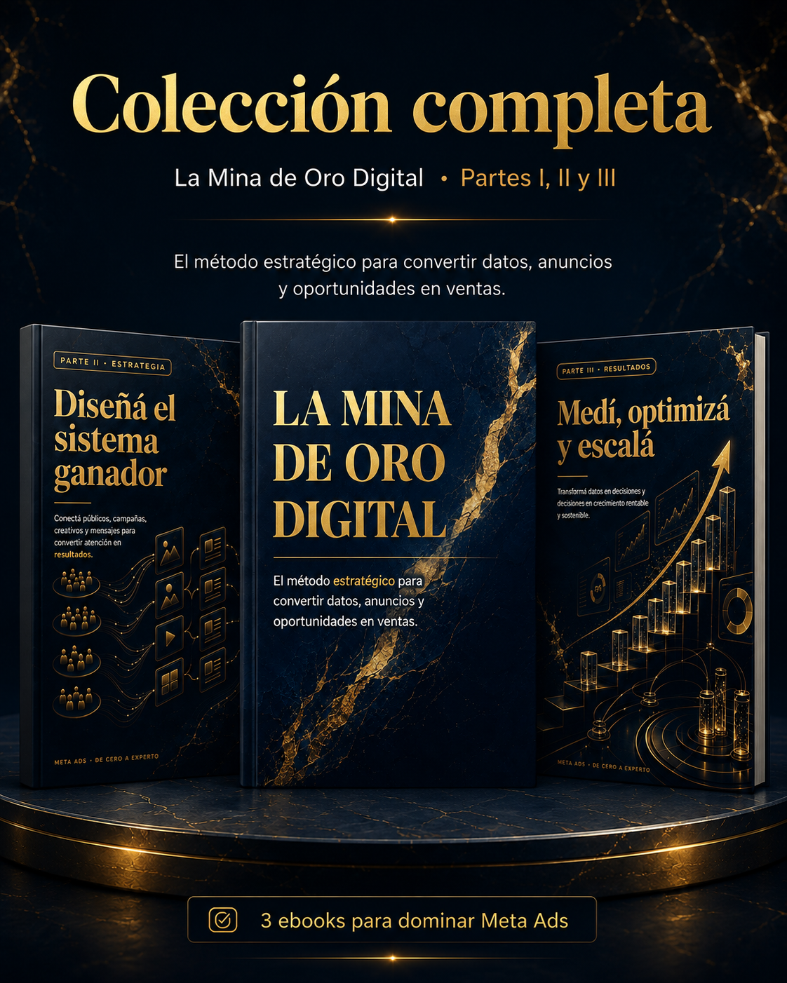 Colección completa- La Mina de Oro Digital - 3 ebooks